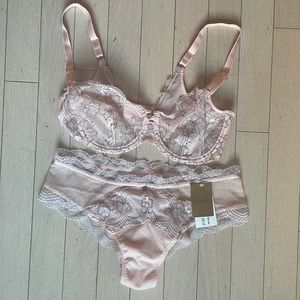 Chantelle bra and panty set